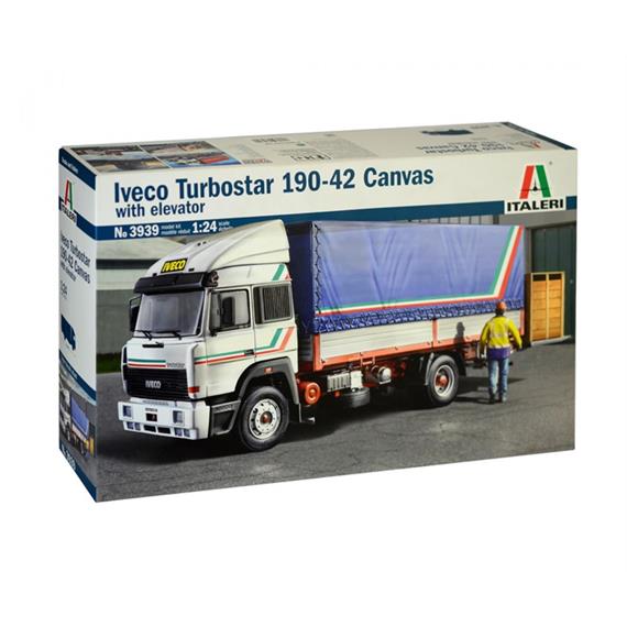 Italeri 3939 IVECO Turbostar 190.42 Canvas Truck, 1:24