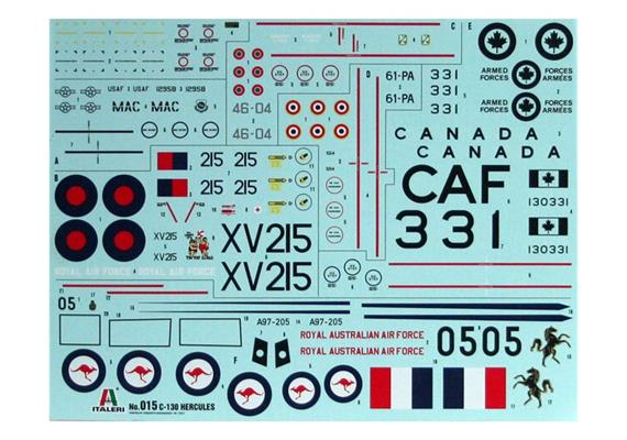 Italieri 0015 C-130 E/H Hercules - Massstab 1:72 | Bild 4