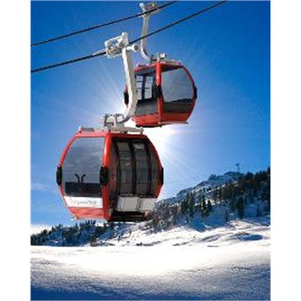 Jägerndorfer 84173 Umlaufkabine Omega IV rot "Scuol Engadin" - Massstab 1:32