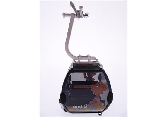 Jägerndorfer 84190-2 Gondel Omega IV Kabine Andermatt "Matti" anthrazit 1:32 | Bild 1
