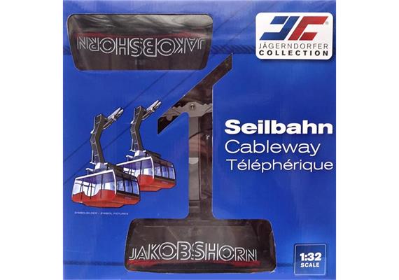 Jägerndorfer 89396 Pendelbahn 2 Gondeln Batteriebetrieb "Jakobshorn" - Massstab 1:32 | Bild 2