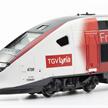 Jouef HJS2414S TGV Euroduplex Lyria 4teiliger Triebzug, DC 2L, digital DCC mit Sound - H0 | Bild 4