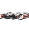 Jouef HJS2414S TGV Euroduplex Lyria 4teiliger Triebzug, DC 2L, digital DCC mit Sound - H0 | Bild 3