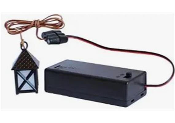 Kahlert 20301 Laternen-Set LED mit Batteriebox (ohne Batterien)