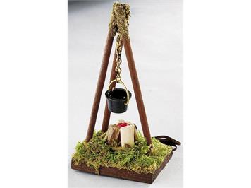 Kahlert 49665 Lagerfeuer mit LED, 9 cm