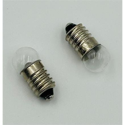 Kahlert 53508 LED Schraubbirne 3,5V, E10, warm-weiss, 2 Stück