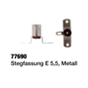 Kahlert 77690 Stegfassung E5,5, Metall