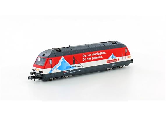 KATO 137123 Elektrolok SBB Re 460 "Coop - Pro Montagna", N (1:160)
