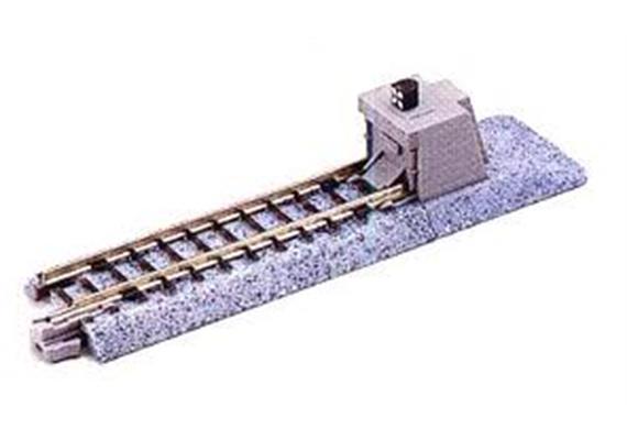 Kato 20-046 Prellbock Beton mit Gleis gerade, 2 Stück - N (1:160)