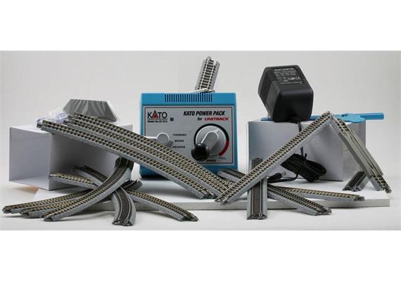 Kato 20-852 Master-Set M1, Einfaches Gleisoval - N (1:160) | Bild 5