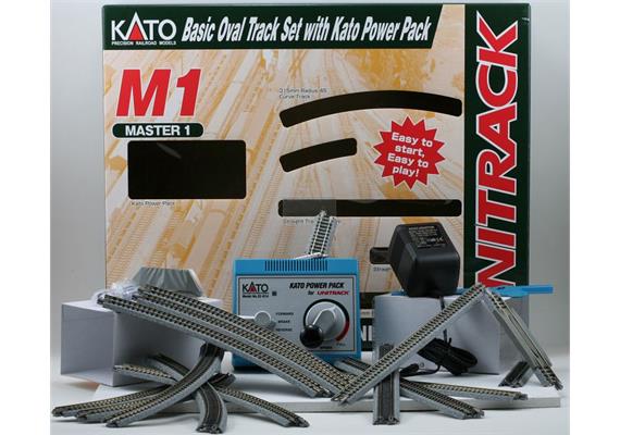 Kato 20-852 Master-Set M1, Einfaches Gleisoval - N (1:160) | Bild 3