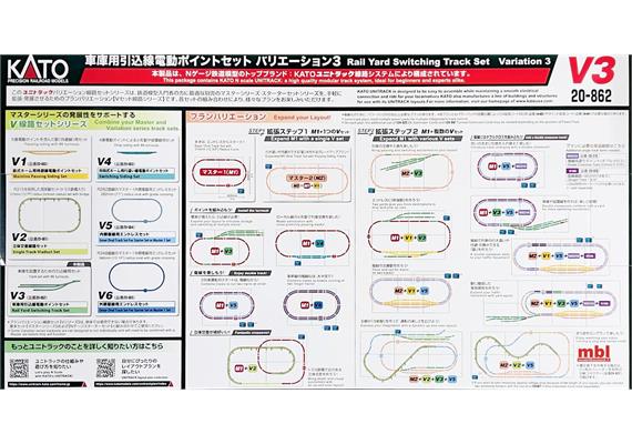 Kato 20-862 Variations Set V3 - N (1:160) | Bild 2
