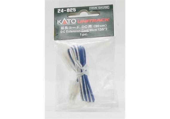 Kato 24-825 Verlängerungskabel blau-weiss - N (1:160)
