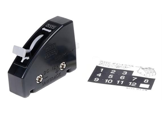 Kato 24-840BK Weichenschalter, schwarz (Neuersatz für 24-840) - N, H0