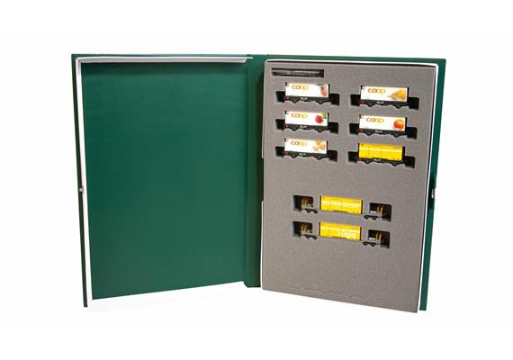 Kato 7074102 (10-1731) RhB Kühl- & Güterwagen, 8-teiliges Set, N (1:160) | Bild 3