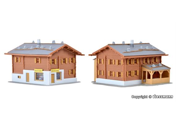 Kibri 37030 Ländliche Häuser Sertig, 2 Stück - N (1:160) | Bild 3