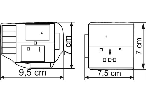 Kibri 37041 Einfamilienhaus Amselweg, 2 Stück - N (1:160) | Bild 5