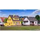 Kibri 37041 Einfamilienhaus Amselweg, 2 Stück - N (1:160)