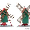 Kibri 37156 Windmühle, 2 Stück - N (1:160) | Bild 2