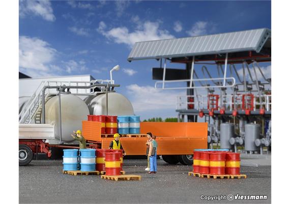 KIBRI 37386 Benzinfässer, 32 Stück - N (1:160) | Bild 2