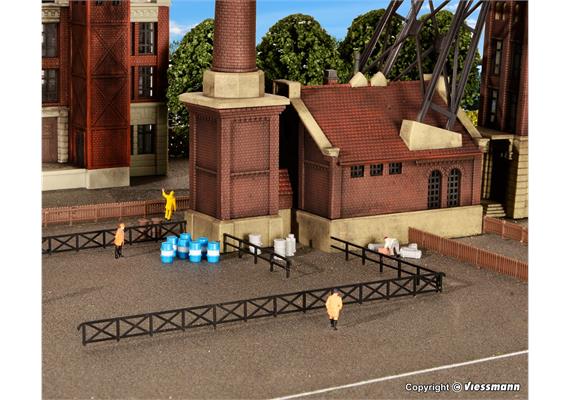 Kibri 37480 Zaun für Industrie- und Bahnanlagen - N (1:160) | Bild 2