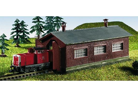 Kibri 37802 Lokschuppen, einständig - N (1:160)