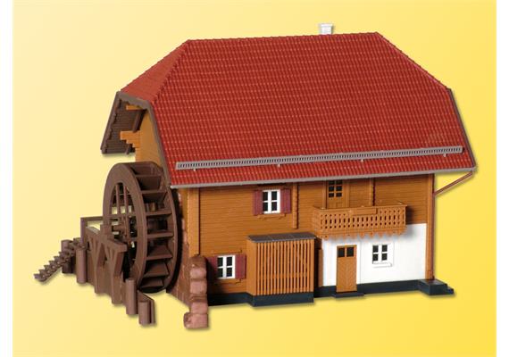 Kibri 38077 Alpenhof inkl. Etageninnenbeleuchtung, Funktionsbausatz - H0 (1:87)