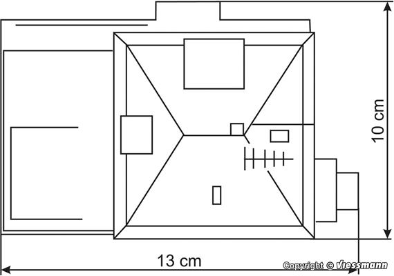 Kibri 38202 Wohnhaus mit Werkstatt - H0 (1:87) | Bild 5