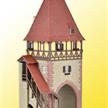 Kibri 38470 Fachwerkturm mit Tor HO | Bild 1