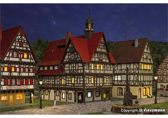 Kibri 38907 Rathaus in Bad Urach - H0 (1:87) | Bild 2