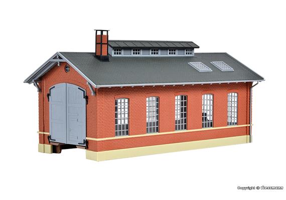 Kibri 39307 Lokschuppen, einständig - H0 (1:87) | Bild 3