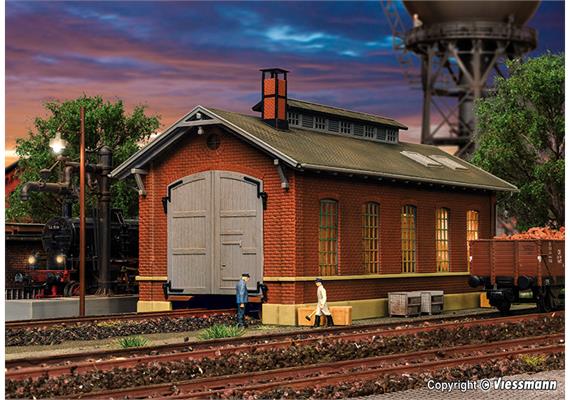 Kibri 39307 Lokschuppen, einständig - H0 (1:87) | Bild 2