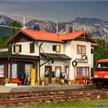 Kibri 39496 Bahnhof Maienfeld inkl. Hausbeleuchtungs- Startset - H0 (1:87) | Bild 1