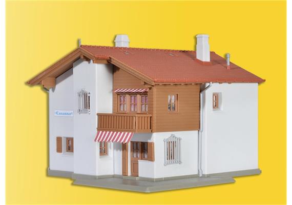 Kibri 48816 Haus Casanna in Davos inkl. Hausbeleuchtung | Bild 1