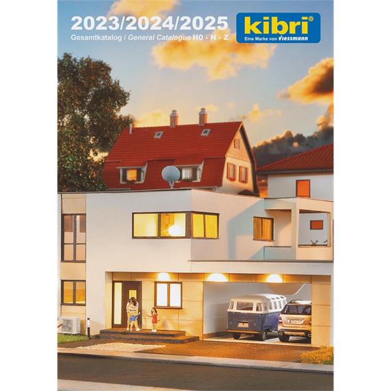 Kibri 99904 Katalog 2023/24/25 (Häuser & Fahrzeuge)