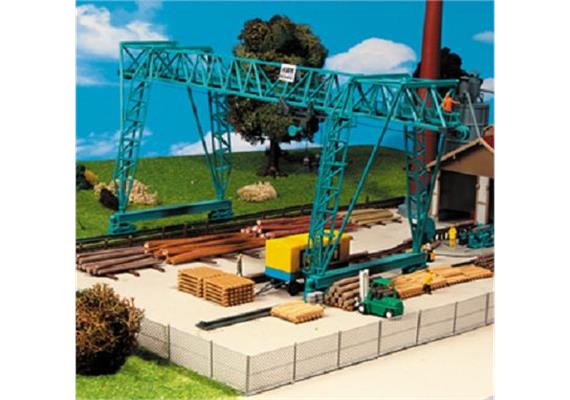 Kibri Überladekran zum Sägewerk HO