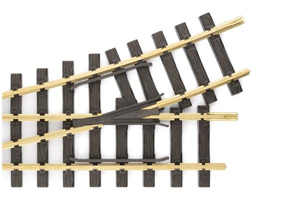 LGB 16140 Handweiche links R3, 22,5° - Spur G IIm (1:22,5) | Bild 3