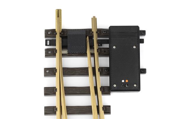 LGB 16150 elektrische Weiche, links, R3, 22,5° - Spur G IIm (1:22,5) | Bild 3