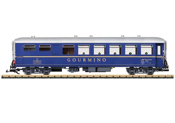 LGB 30522 RhB Speisewagen GOURMINO WR3810 - Spur G IIm (1:22,5)