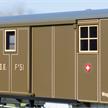 LGB 41331 BDB Gepäckwagen F 51 der Brünig Dampfbahn - Spur G IIm (1:22,5) | Bild 2