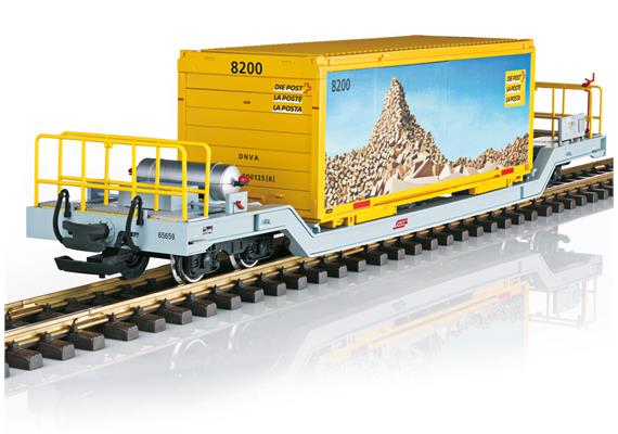 LGB 45925 RhB Containerwagen der schweizerischen Post "Matterhorn", G IIm (1:22,5) | Bild 1