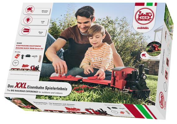 LGB 90463 Startset Bausteinzug, analog - Spur G IIm (1:22,5) | Bild 1