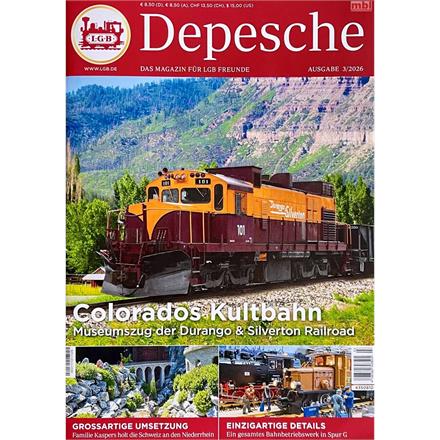 LGB Depesche, das Magazin für LGB Freunde, Ausgabe 3/2026