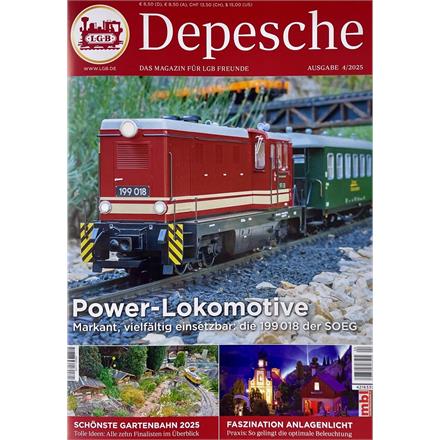 LGB Depesche, das Magazin für LGB Freunde, Ausgabe 4/2025