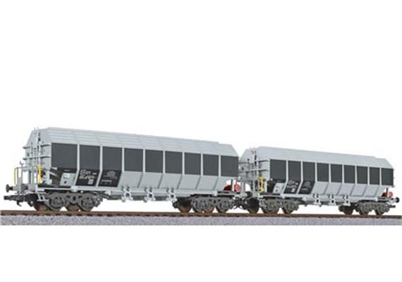 Liliput 230152 Wagen für Tonerde, Uacos, ERMEWA (2 Stk.) HO