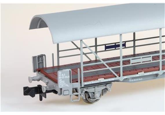 Liliput 260120 BLS Autotransportwagen-Set Nr. 1, 4-teilig, (2 Auffahr- & 2 Transportwagen) | Bild 3