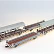 Liliput 260120 BLS Autotransportwagen-Set Nr. 1, 4-teilig, (2 Auffahr- & 2 Transportwagen) | Bild 1
