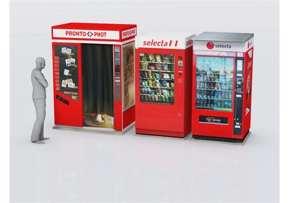 Liliput 937009 3 Selecta Automaten Foto, Süsswaren und Getränke, CH - H0 (1:87) | Bild 1