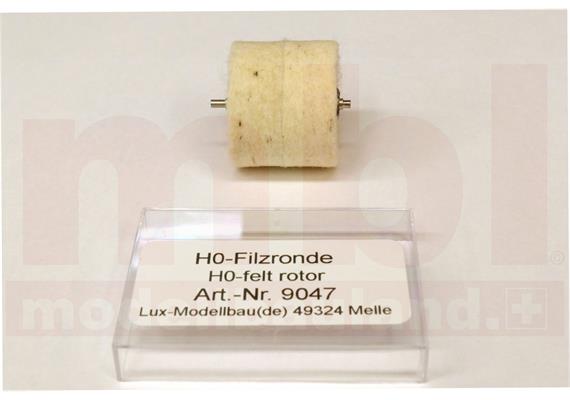 LUX 9047 Filz-Schleifronde, Ersatzteil - H0 (1:87)