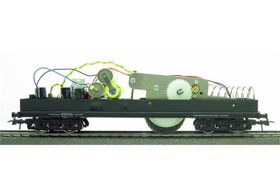 LUX 9130 Schienenpolierwagen AC mit SSF-09-Elektronik & Faulhabermotor - H0 (1:87) | Bild 2